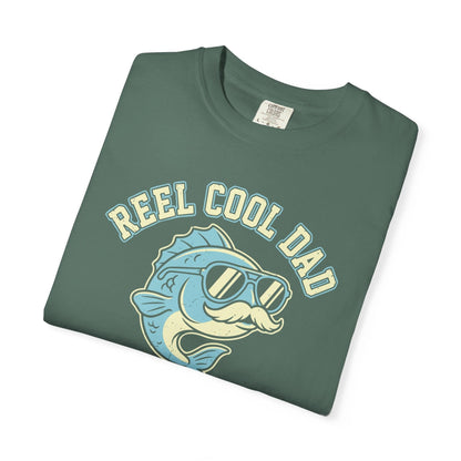 Reel Cool Dad T-Shirt In Lightweight adventure tee for outdoor lovers Perfect for hiking camping or road trips Made from soft breathable cotton for all-day comfort Ideal for nature lovers and adventurers FAYO Threads outdoor apparel remember Fun Awaits You Outside