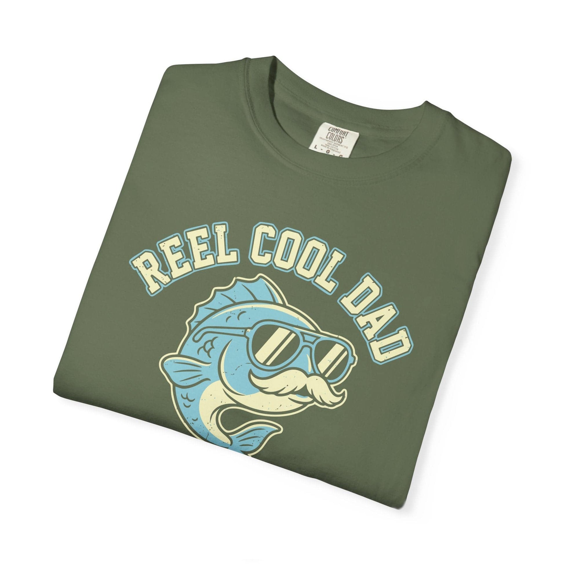 Reel Cool Dad T-Shirt In Lightweight adventure tee for outdoor lovers Perfect for hiking camping or road trips Made from soft breathable cotton for all-day comfort Ideal for nature lovers and adventurers FAYO Threads outdoor apparel remember Fun Awaits You Outside