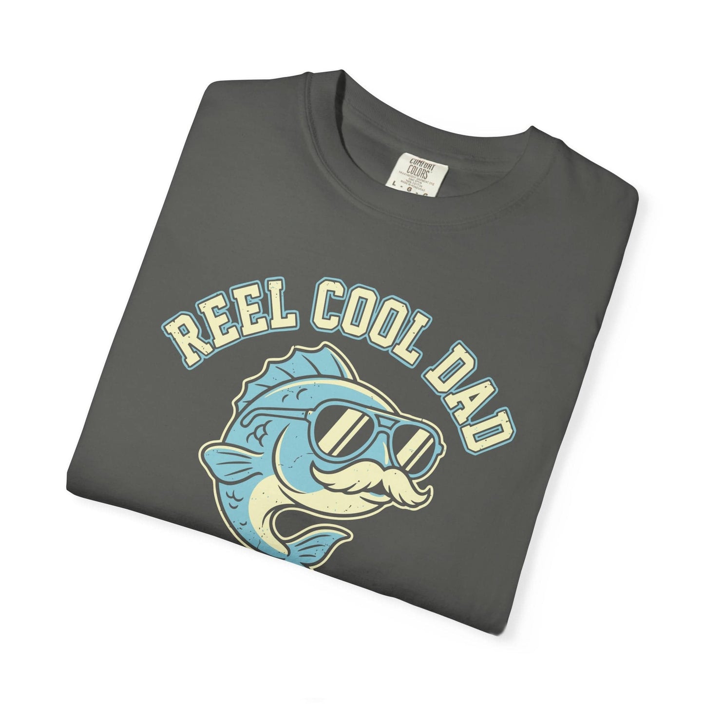 Reel Cool Dad T-Shirt In Lightweight adventure tee for outdoor lovers Perfect for hiking camping or road trips Made from soft breathable cotton for all-day comfort Ideal for nature lovers and adventurers FAYO Threads outdoor apparel remember Fun Awaits You Outside