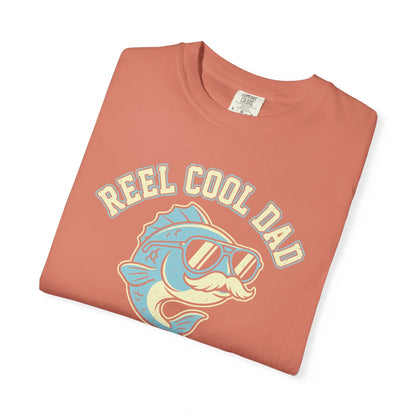 Reel Cool Dad T-Shirt In Lightweight adventure tee for outdoor lovers Perfect for hiking camping or road trips Made from soft breathable cotton for all-day comfort Ideal for nature lovers and adventurers FAYO Threads outdoor apparel remember Fun Awaits You Outside