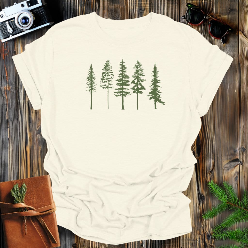 MyDesigns T-Shirt S / Natural Evergreens T-Shirt