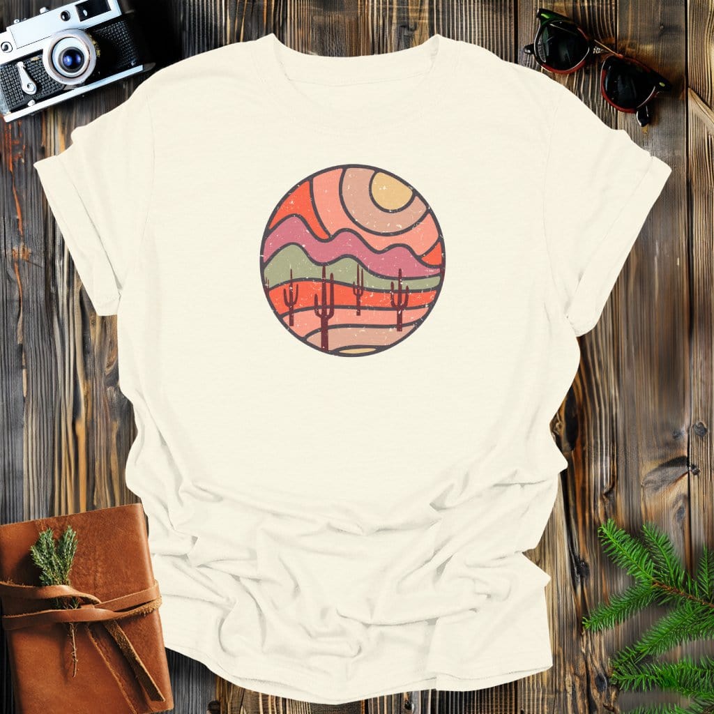 MyDesigns T-Shirt S / Natural Peaceful Desert T-Shirt