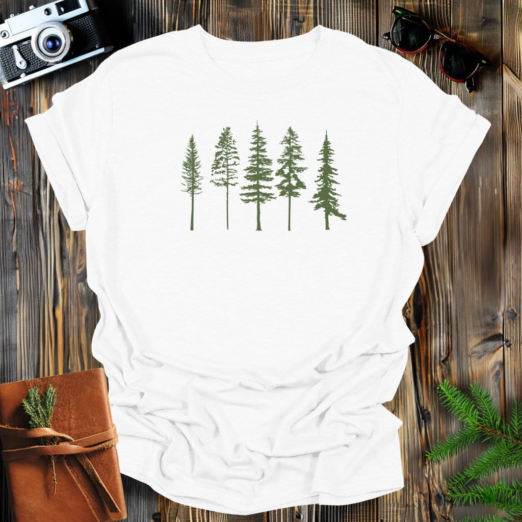 MyDesigns T-Shirt S / White Evergreens T-Shirt