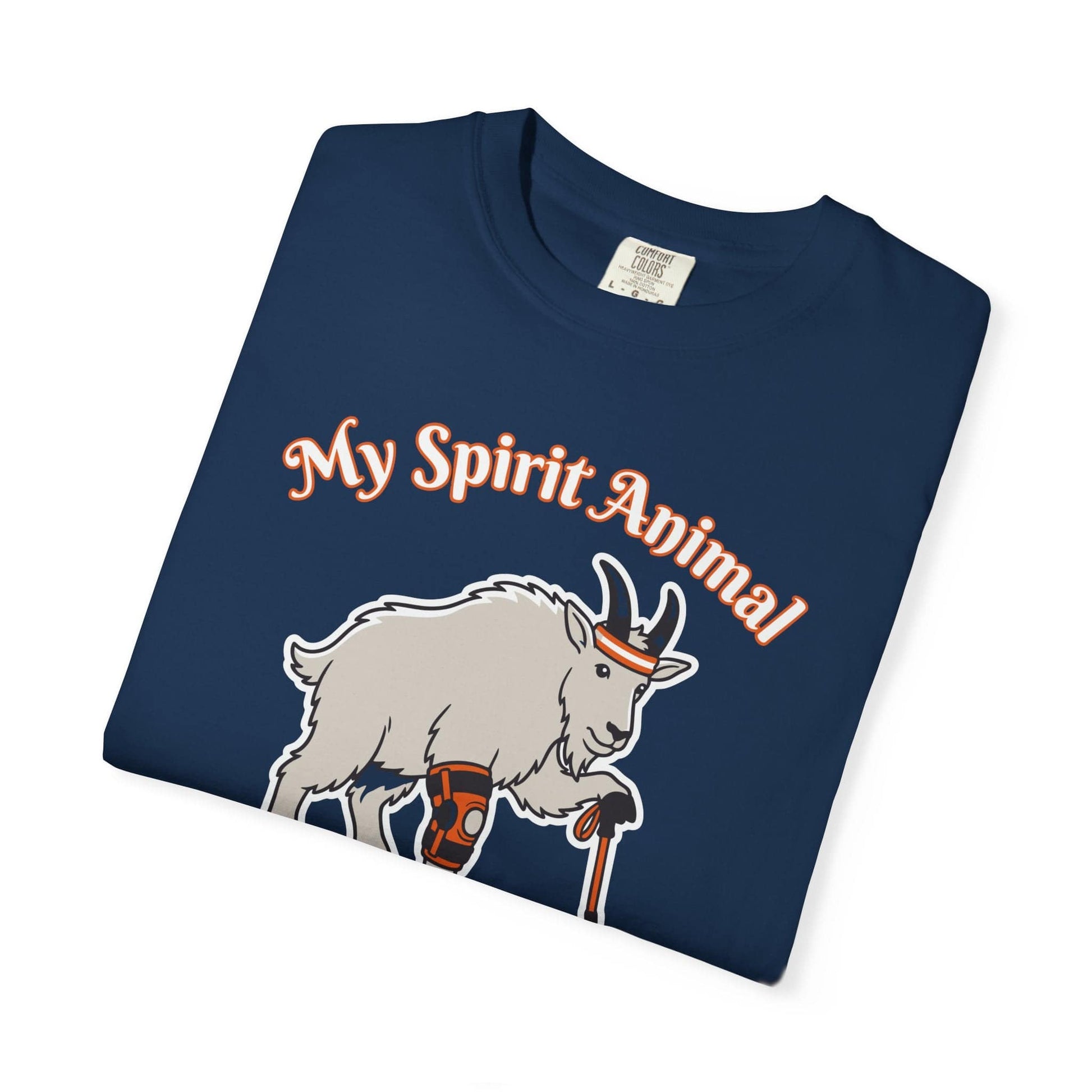 Spirit Animal Has Bad Knees T-Shirt In Lightweight adventure tee for outdoor lovers Perfect for hiking camping or road trips Made from soft breathable cotton for all-day comfort Ideal for nature lovers and adventurers FAYO Threads outdoor apparel remember Fun Awaits You Outside