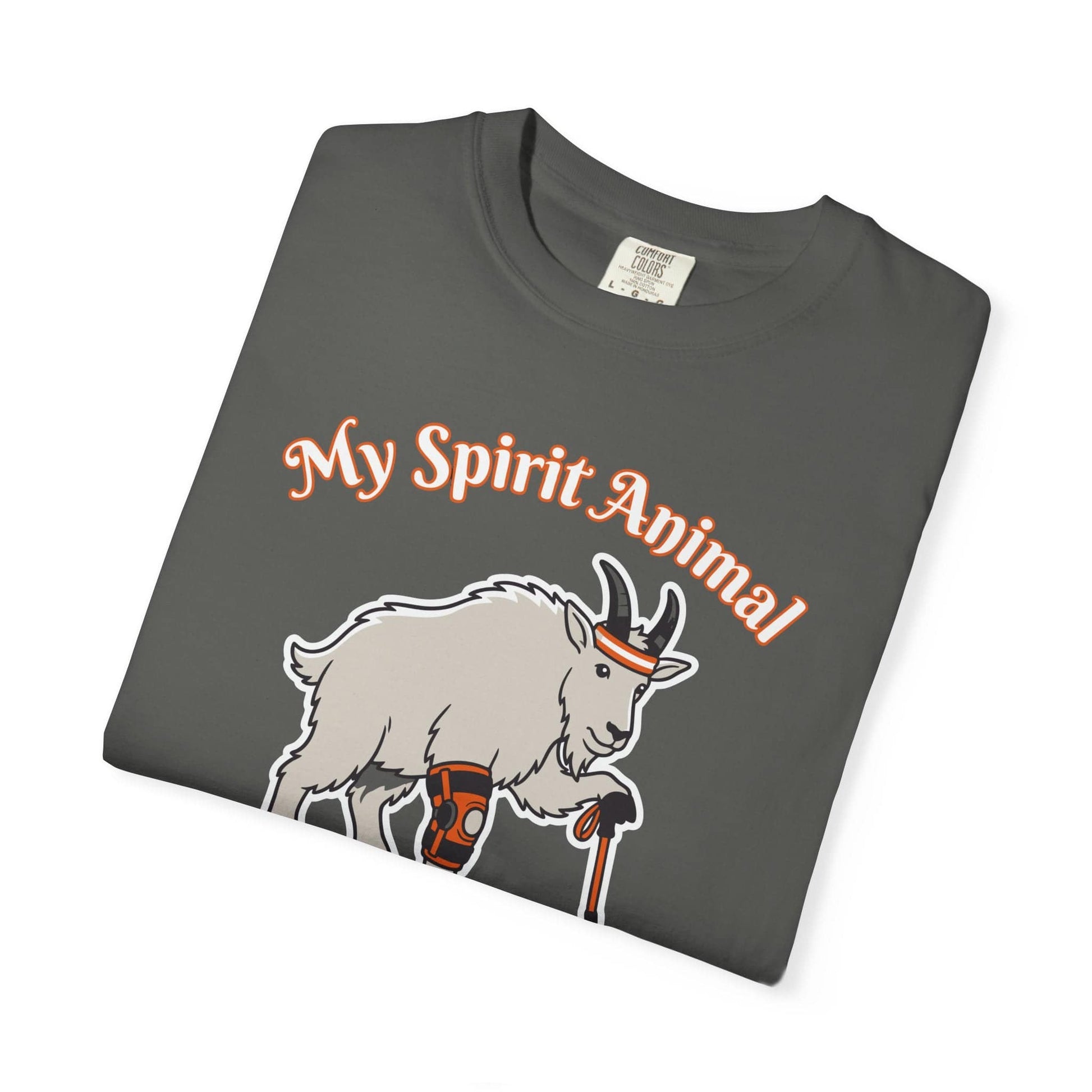 Spirit Animal Has Bad Knees T-Shirt In Lightweight adventure tee for outdoor lovers Perfect for hiking camping or road trips Made from soft breathable cotton for all-day comfort Ideal for nature lovers and adventurers FAYO Threads outdoor apparel remember Fun Awaits You Outside