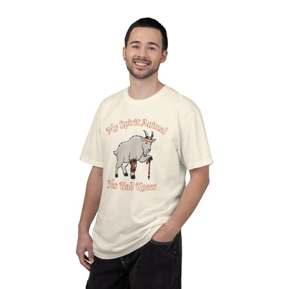 Spirit Animal Has Bad Knees T-Shirt In Lightweight adventure tee for outdoor lovers Perfect for hiking camping or road trips Made from soft breathable cotton for all-day comfort Ideal for nature lovers and adventurers FAYO Threads outdoor apparel remember Fun Awaits You Outside