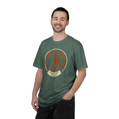 Squatchin' & Fishin' Club T-Shirt In Lightweight adventure tee for outdoor lovers Perfect for hiking camping or road trips Made from soft breathable cotton for all-day comfort Ideal for nature lovers and adventurers FAYO Threads outdoor apparel remember Fun Awaits You Outside