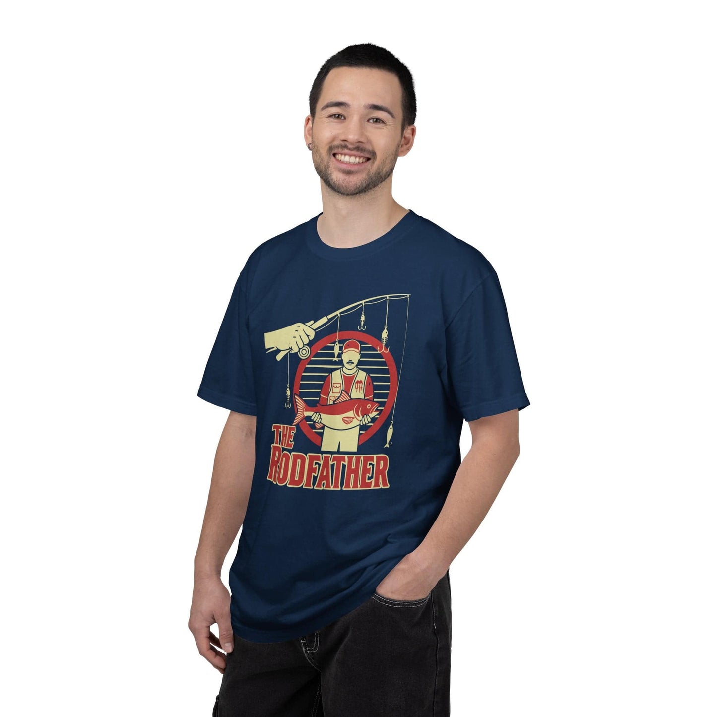 The Rodfather T-Shirt In Lightweight adventure tee for outdoor lovers Perfect for hiking camping or road trips Made from soft breathable cotton for all-day comfort Ideal for nature lovers and adventurers FAYO Threads outdoor apparel remember Fun Awaits You Outside