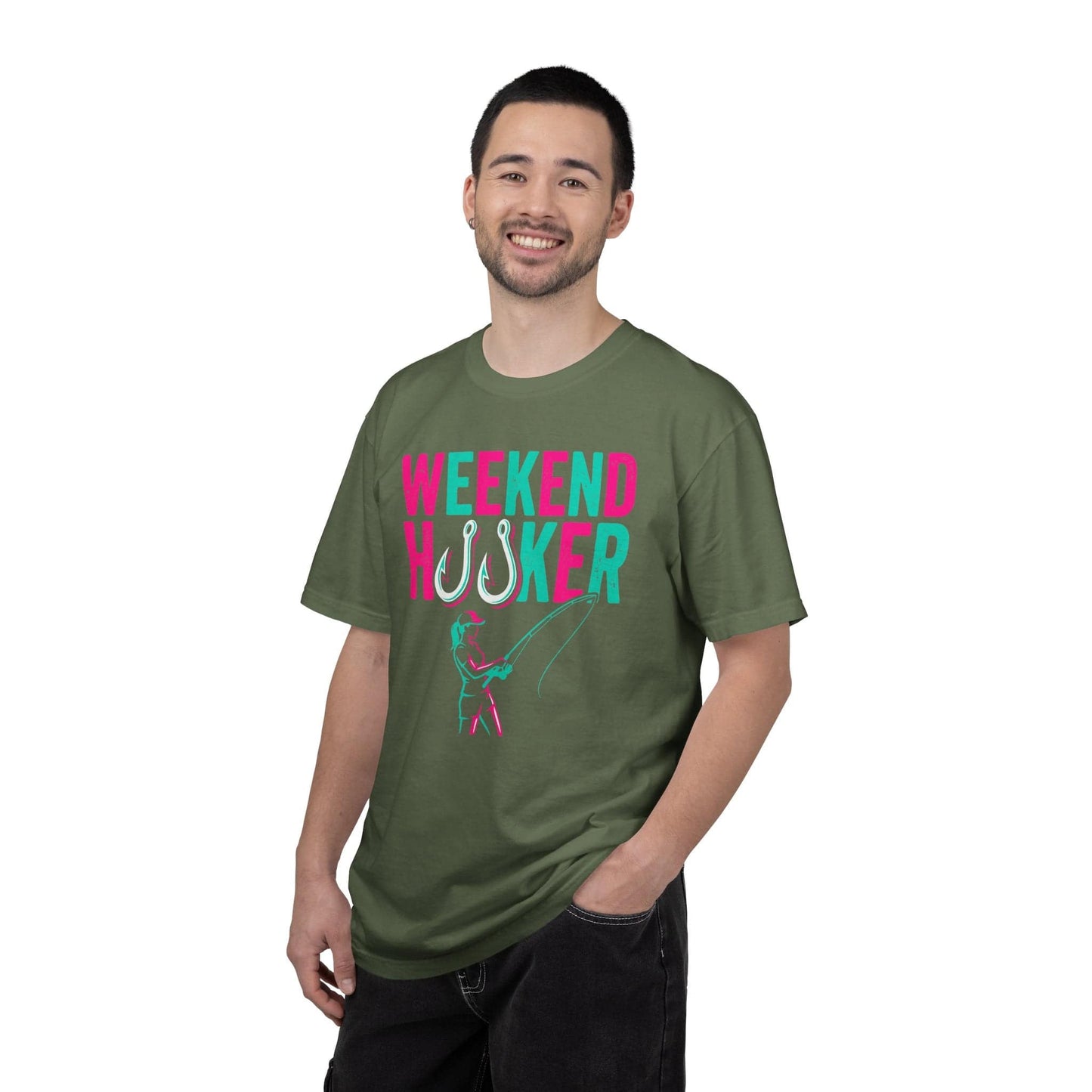 Weekend Hooker T-Shirt In Lightweight adventure tee for outdoor lovers Perfect for hiking camping or road trips Made from soft breathable cotton for all-day comfort Ideal for nature lovers and adventurers FAYO Threads outdoor apparel remember Fun Awaits You Outside