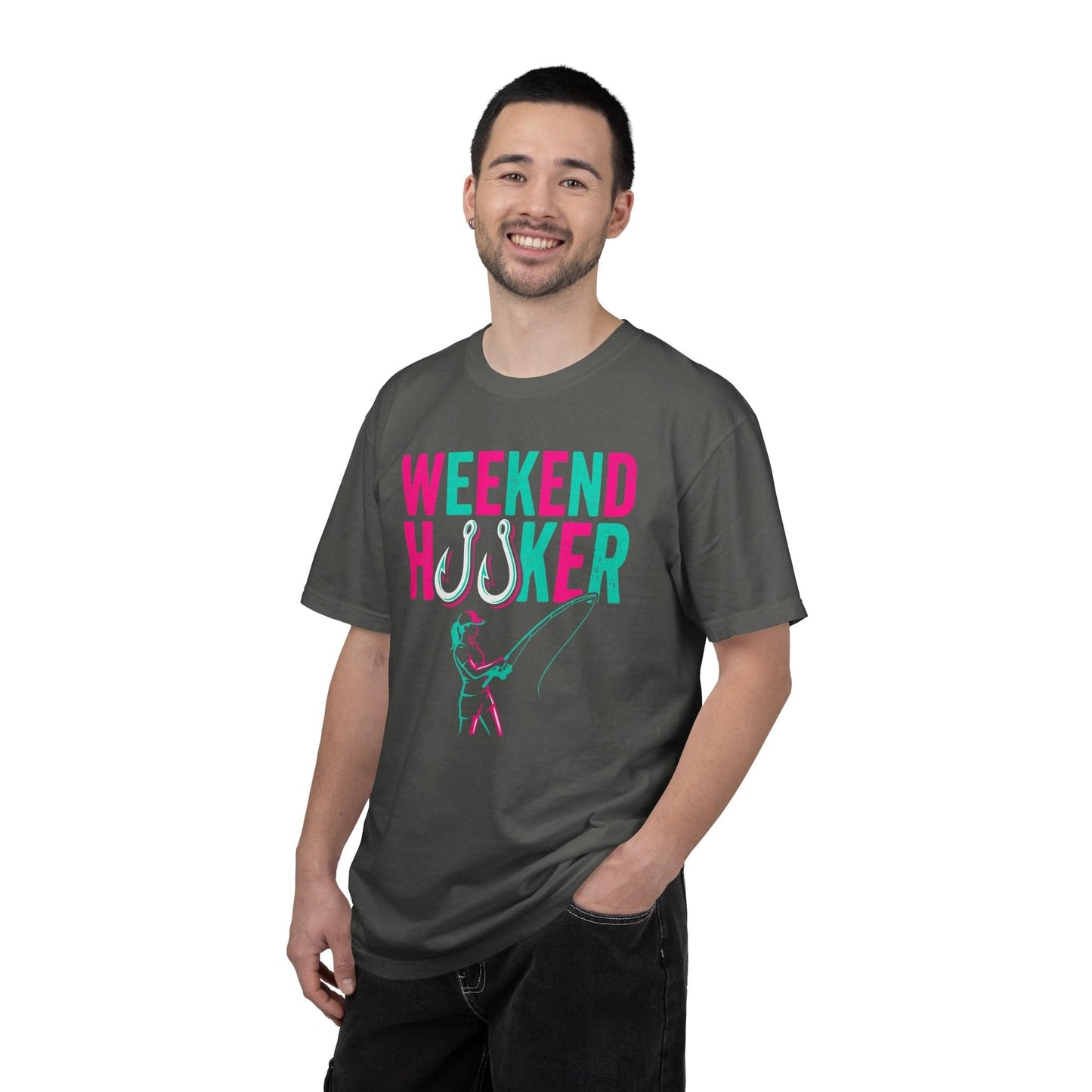 Weekend Hooker T-Shirt In Lightweight adventure tee for outdoor lovers Perfect for hiking camping or road trips Made from soft breathable cotton for all-day comfort Ideal for nature lovers and adventurers FAYO Threads outdoor apparel remember Fun Awaits You Outside