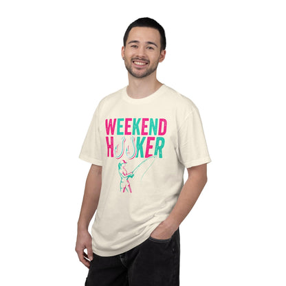 Weekend Hooker T-Shirt In Lightweight adventure tee for outdoor lovers Perfect for hiking camping or road trips Made from soft breathable cotton for all-day comfort Ideal for nature lovers and adventurers FAYO Threads outdoor apparel remember Fun Awaits You Outside