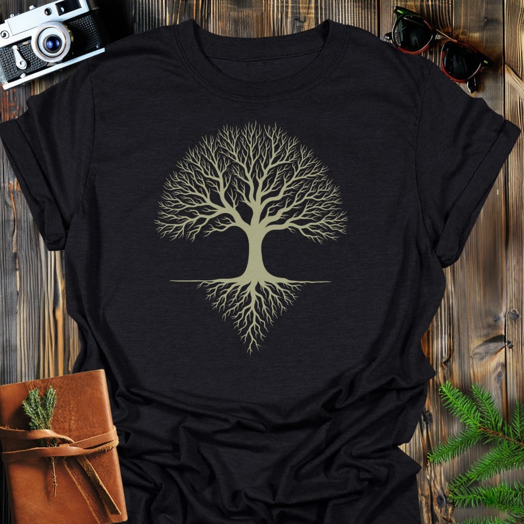 MyDesigns T-Shirts Black / S Rooted Balance T-Shirt